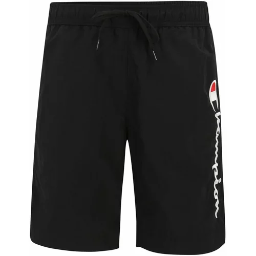 Champion Authentic Athletic Apparel Kratke kopalne hlače mornarska / rdeča / črna / bela