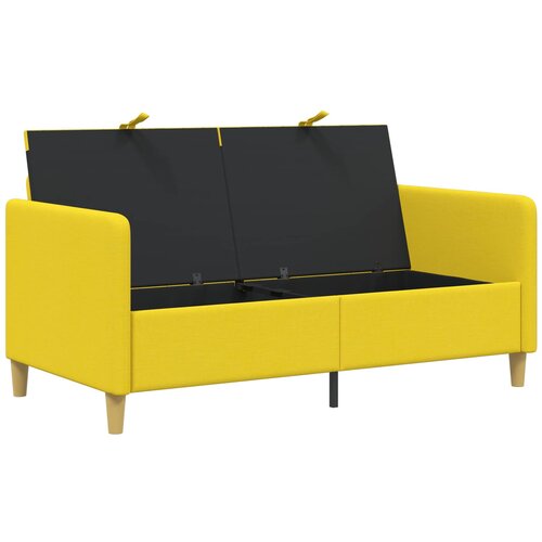 SOFA s pohranom Svijetlo žuta 152 x 78 x 87 cm Poliester Slike