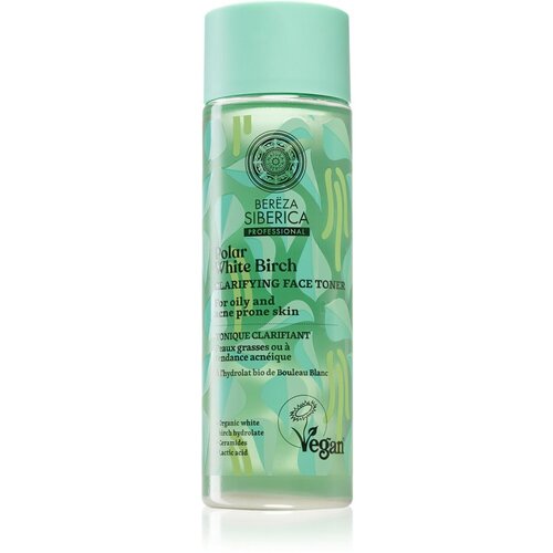 Natura Siberica Polar White Birch posvjetljujući tonik za masno i problematično lice 200 ml Slike