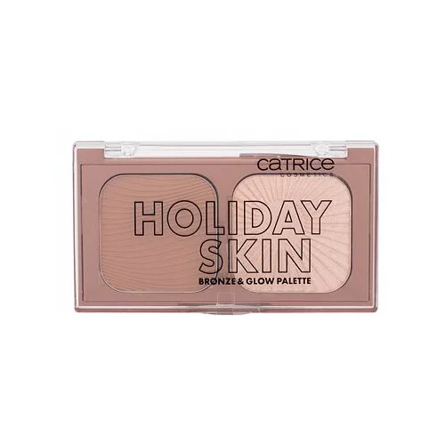 Catrice Holiday Skin Bronze & Glow Palette paleta za konturiranje 5,5 g nijansa 010 za žene