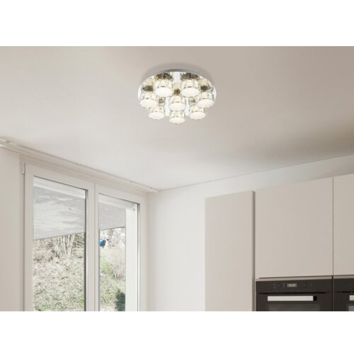 Globo 49350D5 - led prigu&amp;scaron;iva plafonska svetiljka amur LED/64W/230V 4000K prečnik 50 cm Slike