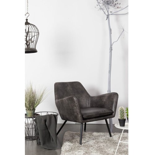 White Label Siv fotelj Bon Slike