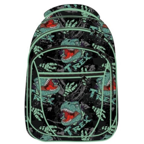 Octopus &Scaron;kolski Ranac Oby2639 The Boss 28x13x39cm crna zelena Cene