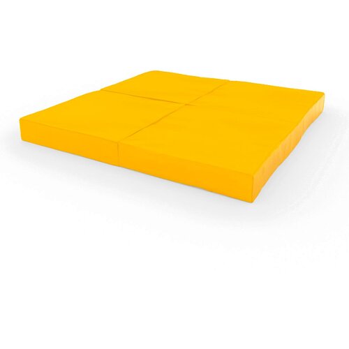 Comet Gimnastična vzmetnica 4 kosi 100x100x10 cm Rumena, (5000068439) Cene