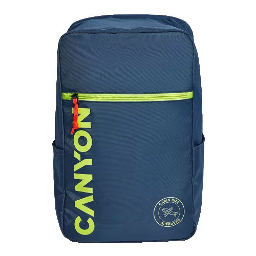 Canyon CSZ-02, cabin size backpack for 15.6'' laptop,polyester,navy - CNS-CSZ02NY01