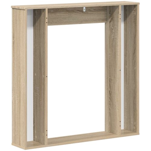  Okvir za kamin Hrast sonoma 100 x 20 x 100 cm Konstruirano drvo Slike