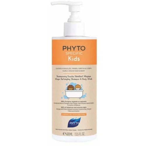 Phyto Specific Kids Magic Detangling Shampoo & Body Wash nežni šampon za telo in lase 400 ml