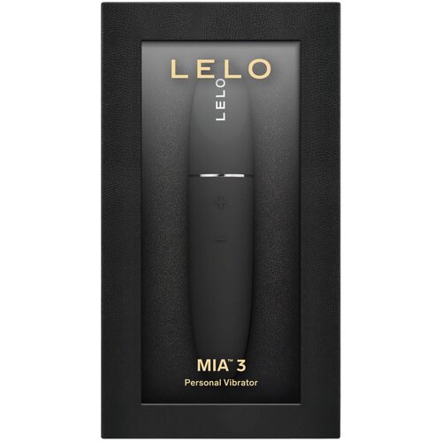 Lelo Mia 3 - putni ruž vibrator (crni) Slike