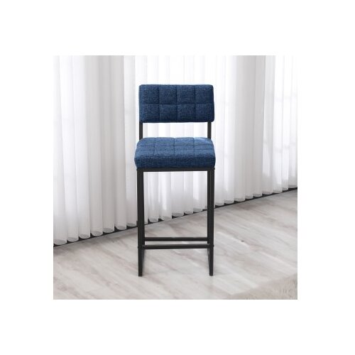 Hanah home barska stolica retro navy blue Cene