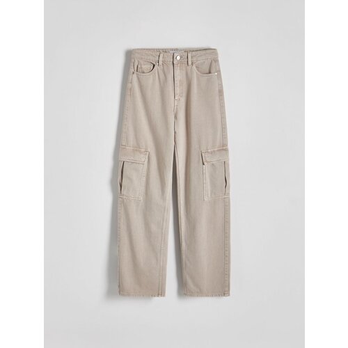 Reserved Ladies` jeans trousers - bež Cene