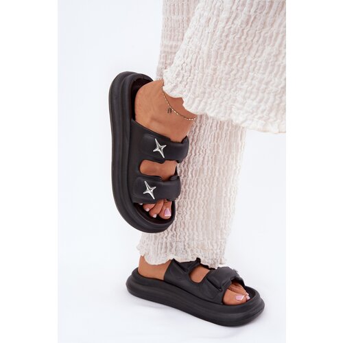Boto Foam Women's Platform Sandals Black Falowena Cijene