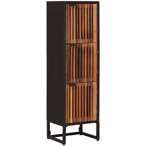  Highboard 35 x 30 x 120 cm Čvrsto Mango Drvo i Inženjersko Drvo Slike