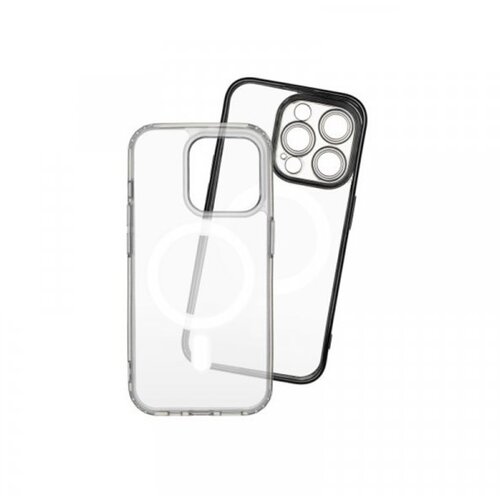Just In Case 2u1 Maske za mobilni telefon iPhone 15 Pro, Crne Slike