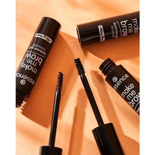Essence Make Me Brow Eyebrow Gel Mascara maskara za obrvi 3,8 ml odtenek 06 Ebony Brows Slike