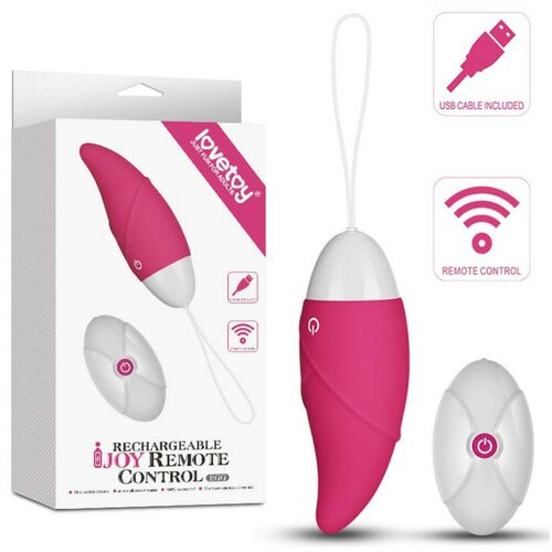 Lvtoy IJOY Wireless Remote Control Rechargeablea LVTOY00329ble Egg Pink Cene