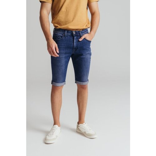 Legendww muške plave slim fit teksas bermude 1952-8353-m2 Cene