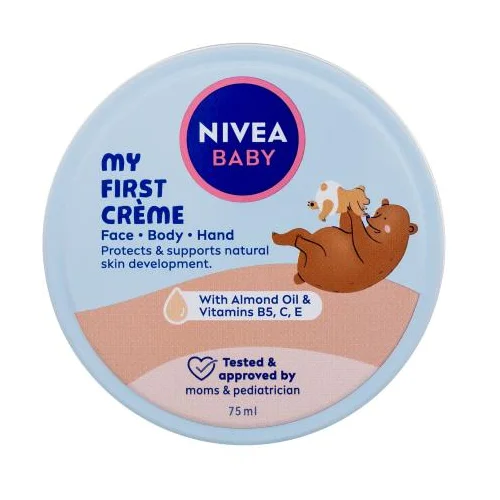 Nivea Baby My First Crème zaštitna i hidratantna krema za tijelo 75 ml za otroke