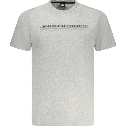 North Sails SHORT SLEEVE T-SHIRT MEN GREY Slike