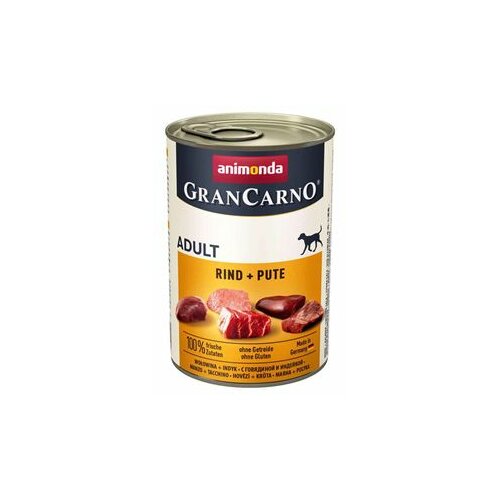 Animonda GranCarno konzerva za pse Adult govedina i ćuretina 400gr Cene