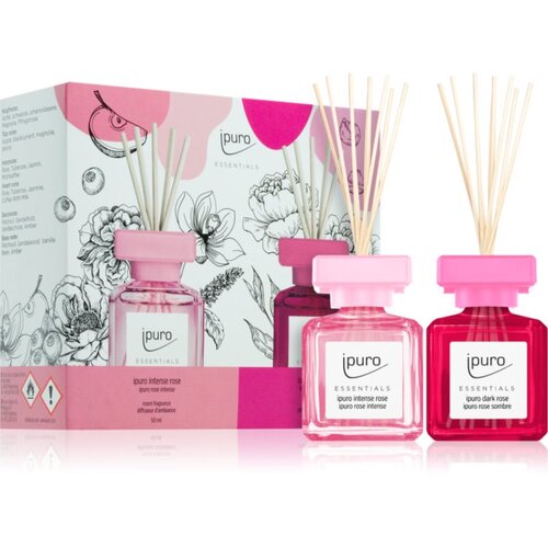 IPURO Essentials Intense & Dark Rose poklon set 2x50 ml Cene