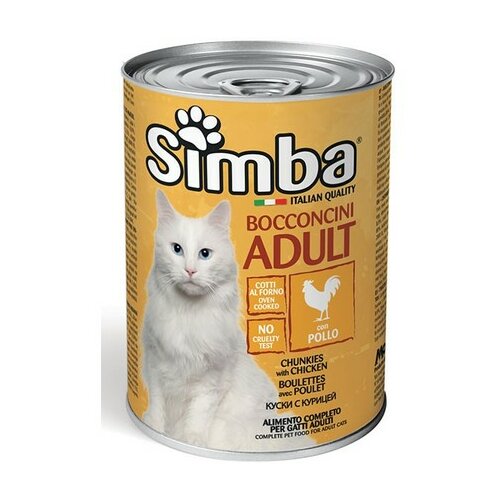 Monge simba konzerva za mačke - piletina 415g Slike