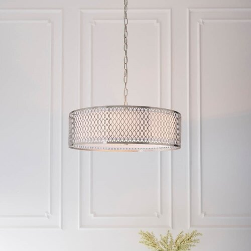 Endon 81969 - Luster na lancu CORDERO 3xE27/10W/230V mat hrom Slike