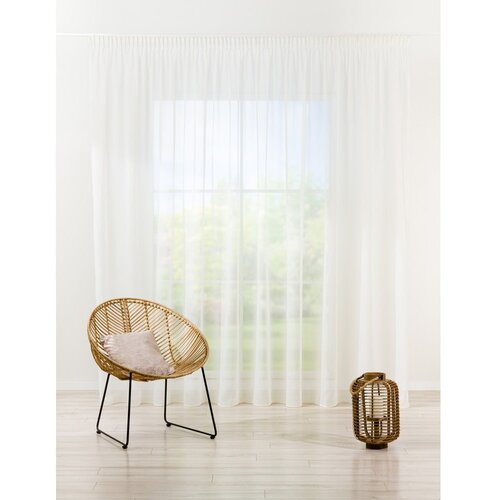 Mendola Fabrics Krem prozirna zavjesa od voila 140x245 cm Barbara – Cijene