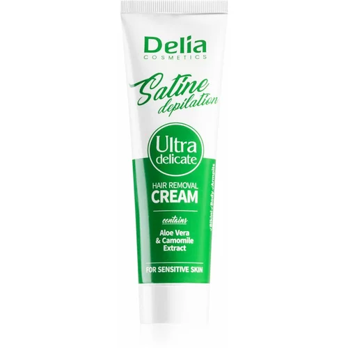 Delia Cosmetics Satine Depilation Ultra-Delicate depilacijska krema za občutljivo kožo
