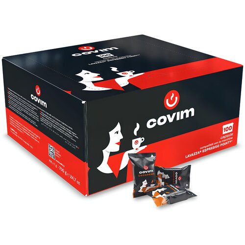 COVIM CAFF&amp;Egrave; Covim Oro Crema 100/1 | Lavazza &amp;quot;Espresso Point&amp;reg;&amp;quot; Kompatibilne Kapsule Slike