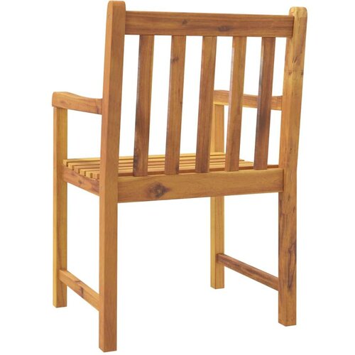  Vrtne stolice 6 kom 56 x 55 5 x 90 cm od masivnog drva bagrema Slike
