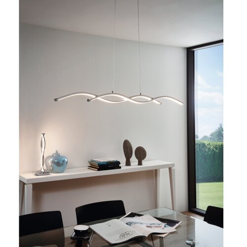 Eglo lasana 2 stolna/2, led, 2x5w, v445, alu/krom-bijela Cene
