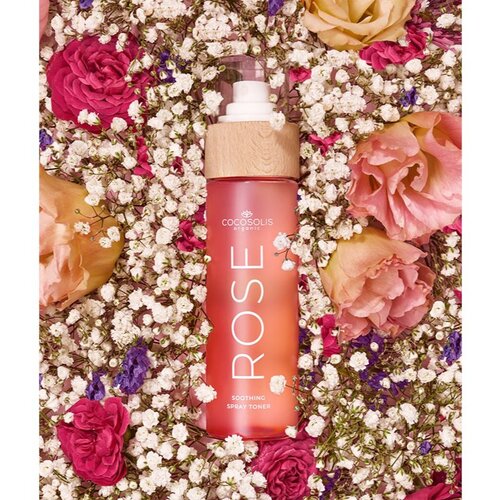 Cocosolis ROSE Soothing Spray Toner pomirjajoči tonik za občutljivo kožo 110 ml Slike