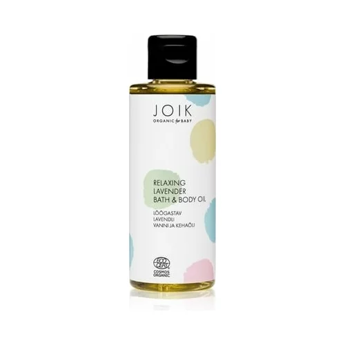 JOIK Organic for baby relaxing lavender bath & body oil