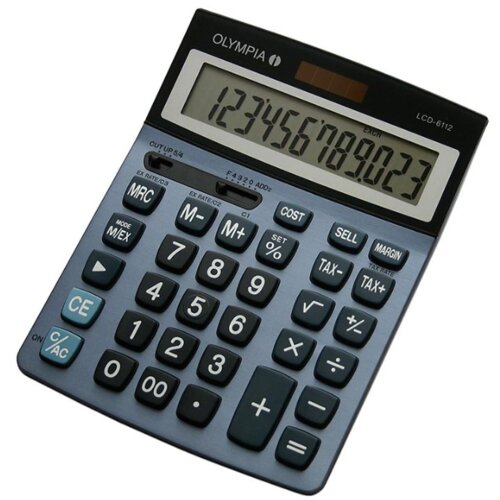 Olimp Sport Kalkulator Olympia LCD 6112 tax Cene