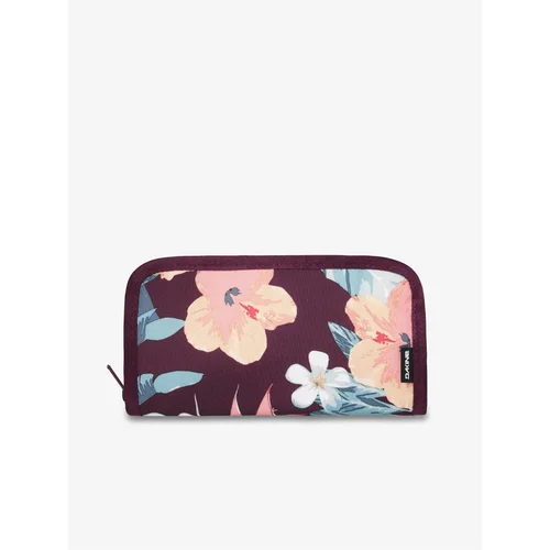 Dakine Burgundy Women's Flowered Wallet Luna - Women