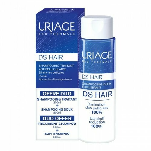 Uriage d.s. šampon protiv peruti 200 ml + nežni šampon 200 ml Cene