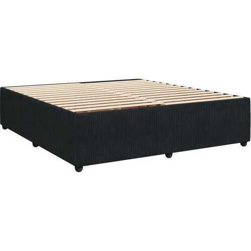  LED okvir za krevet s madracem Crna 180 x 200 cm Bar&amp;scaron;un Slike