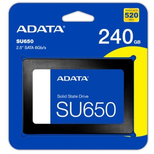 Adata SSD SATA 240GB SU650 3D Nand crni Cijene