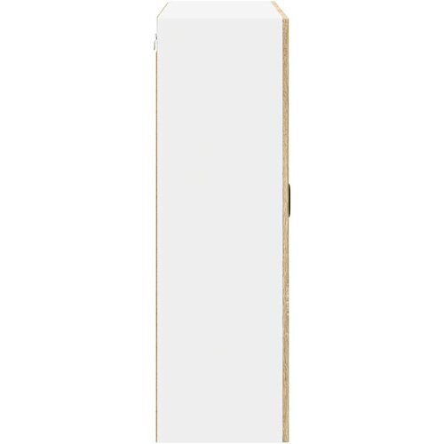  Zidni stakleni ormarić Lucca Hrast sonoma 80 x 31 x 100 cm Slike