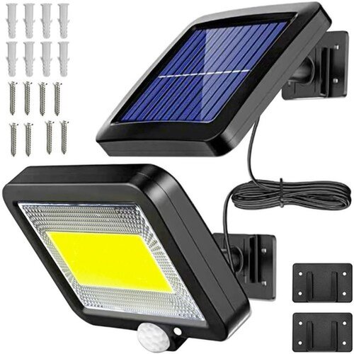 Malatec LED 100 COB solarna svetilka s senzorjem gibanja &amp;ndash; ločena celica, (20522787) Slike