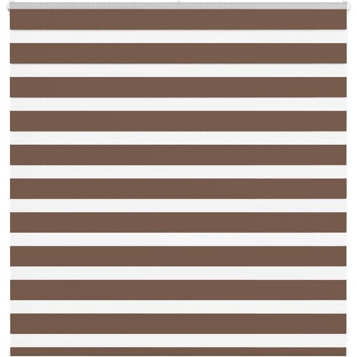Zebra zavjesa Smeđa 150x100 cm &Scaron;irina tkanine 145,9 cm Poliester Cijene