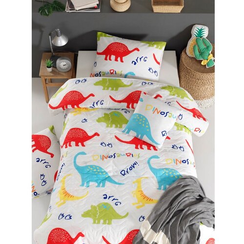 Eponj Home dječji prekrivač s jastučnicom Dinazorus, 160 x 220 cm Cijene
