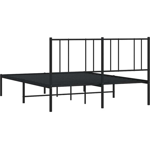  okvir za krevet s uzglavljem crni 140x190 cm Slike
