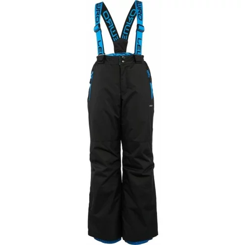 Lewro ZYLER Skijaške hlače za dječake, crna, veličina