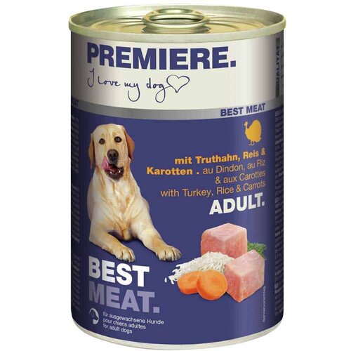 Premiere Best Meat Adult Ćuretina i Povrće - 400 g Slike