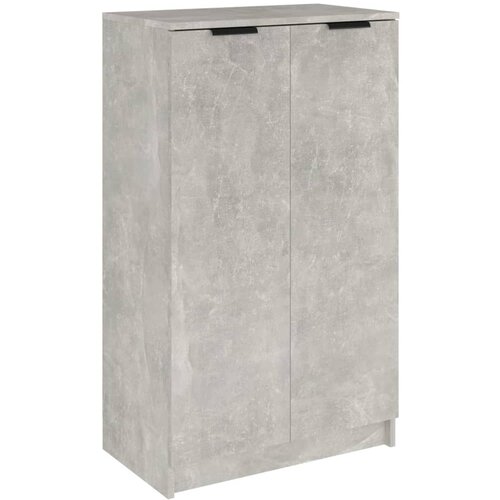 vidaXL omarica za čevlje betonsko siva 59x35x100 cm konstruiran les, (20709892) Cene