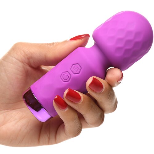 Bang! 10X Mini Silicone Wand Purple Slike