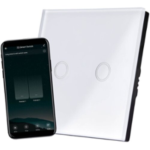 Commel Wifi prekidač dvostruki 100 W / 800 W, 220-240 V~, 2,4 GHz, 802.11b/g/n; + 16dBm Cijene