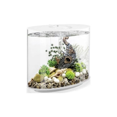 OASE biOrb 86415 biOrb LOOP 30 LED wei&amp;szlig; akvarij Energetska učinkovitost 2021: G (A - G) 30 l sa LED rasvjetom Slike