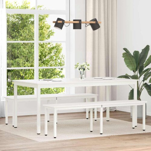  Klupa Bijelo 160 x 35 x 45 cm Čvrsto borovo drvo Cijene